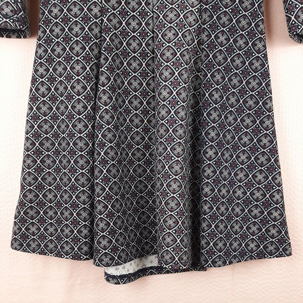 Sorad by A TV Women Geometric Print Made in USA Mini Dress Stretch Size M - Picture 9 of 11